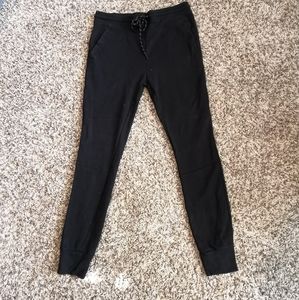 High Waisted Drawstring Jogger Pants